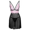 Babydoll Cottelli Collection Nicole Negru M