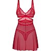 Babydoll Obsessive Cupide Desir Roșu S-M Thumb 1