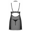 Babydoll Obsessive Elizenes Negru S-M Thumb 1