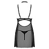 Babydoll Obsessive Elizenes Negru S-M Thumb 1