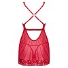 Babydoll Obsessive Lacelove Rosu M-L Thumb 1