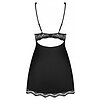 Babydoll Obsessive Luvae Negru L-XL Thumb 1