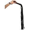 Bici ZADO Cat-O-Nine cu 9 Cozi Piele 70cm Negru Thumb 3
