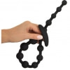 Black Velvets Anal Beads Negru Thumb 4