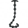 Black Velvets Anal Beads Negru Thumb 1