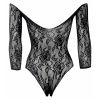 Body Le Desir Wonder Rhinestone Fun Negru S-L Thumb 1