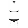 Body Obsessive 830-TEG Negru L-XL Thumb 1