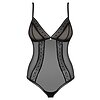 Body Obsessive 862-TED Negru S-M