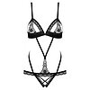 Body Obsessive 865-TED Negru L-XL