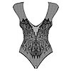 Body Obsessive B112 Negru S-L