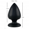 Anal Plug Black Velvets Large Negru Thumb 2
