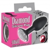Anal Plug Diamond S Negru Thumb 2