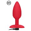 Anal Plug Glow Heating Anal Rosu Thumb 7