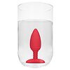Anal Plug Glow Heating Anal Rosu Thumb 1