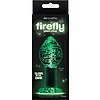 Anal Plug Glow In The Dark Firefly Glass Transparent Thumb 1