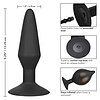 Anal Plug Large Silicone Inflatable Negru Thumb 3