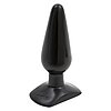 Anal Plug Smooth Mediu Negru Thumb 1