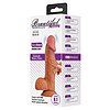Catoblepas 20.6cm curbat — Vibrator cu Ventuză Thumb 5