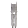 Catsuit No:Xqse Plasă Negru L-XL Thumb 1