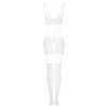 Catsuit Obsessive G330 Alb S-L Thumb 1