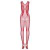 Catsuit Obsessive N112 Roșu XL-2XL Thumb 1