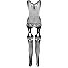Catsuit Passion BS099 Negru S-L Thumb 1