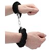 Cătușe Beginners Handcuffs Furry Negru Thumb 1