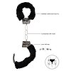 Catuse Beginners Handcuffs Furry Negru Thumb 5