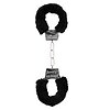 Catuse Beginners Handcuffs Furry Negru