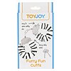 Cătușe Furry Fun Zebra Plush Thumb 1