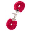 Cătușe Metal With Plush Red Roșu