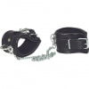 Cătușe Picioare Leather Cuffs Negru