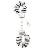 Catuse Shots Furry Handcuffs Negru