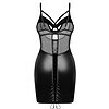 Chemise Dominna Obsessive Negru S-M Thumb 3