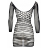Chemise Le Desir Long Sleeved Mini Dress Negru S-L Thumb 1