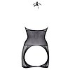 Chemise Le Desir Peek-A-Boo Fishnet Negru S-L Thumb 1