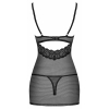Chemise Obsessive 852-CHE Negru S-M Thumb 1