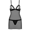 Chemise Obsessive 865-CHE Negru S-M