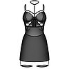 Chemise Obsessive Arrowel Negru S-M Thumb 1