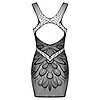 Chemise Obsessive D608 Negru S-L Thumb 1