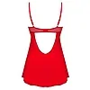 Chemise Obsessive Ingridia Rosu XL-2XL Thumb 1