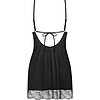 Chemise Obsessive Lobellis Negru XS-S Thumb 1