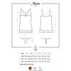 Chemise Obsessive Miamor Negru 2XL Thumb 2