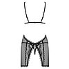 Chemise Obsessive Millagro Negru S-M Thumb 1
