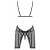 Chemise Obsessive Millagro Negru S-M Thumb 1