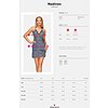 Chemise Obsessive Nadines Albastru S-M Thumb 4