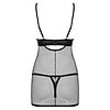 Chemise Obsessive Redella Negru S-M Thumb 2