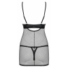 Chemise Obsessive Redella Negru S-M Thumb 1