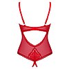Body Obsessive Chilisa Decupat Roșu XS-S Thumb 1