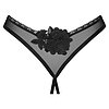 Chilot Decupat Obsessive Latinesa Negru XS-S Thumb 1
